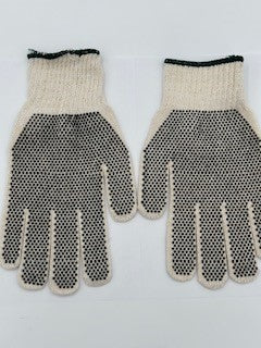 Glove, Cotton W/Grip- XL