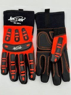 Glove, Impact-Orange-Large