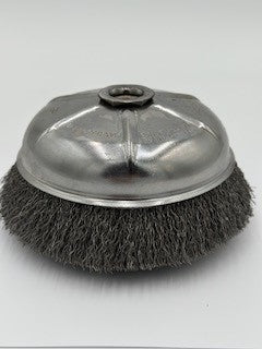 Brush, Cup 6"- Crimped- .014 Wire