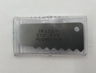 Gage, Profile TP-3.5-2-50, 3 1/2 - 6 5/8 HUGHES H-90, 2" TPF, 3.5 TPI, H-90