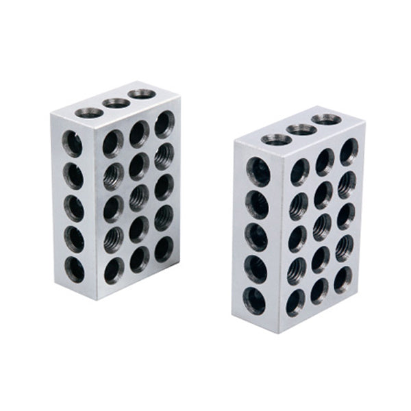 Blocks, 1-2-3, 6531-5, Pairs of matched blocks for positioning and set-up.