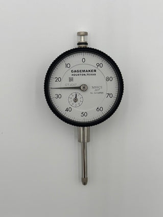 Indicator, 2416ARGA Dial Indicator 1.000" Travel / 0.001" Resolution, Continuous, Counter Clockwise